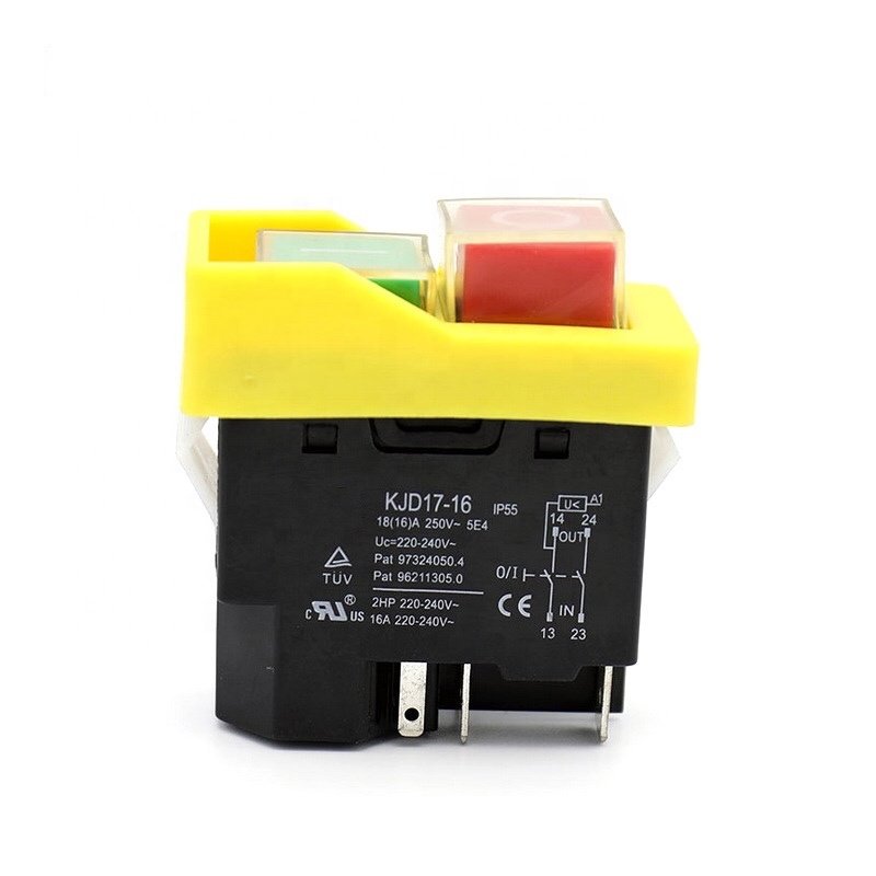 The Witching Power Supply Waterproof and Dustproof Electromagnetic Grinder Machine Button Auto Switch