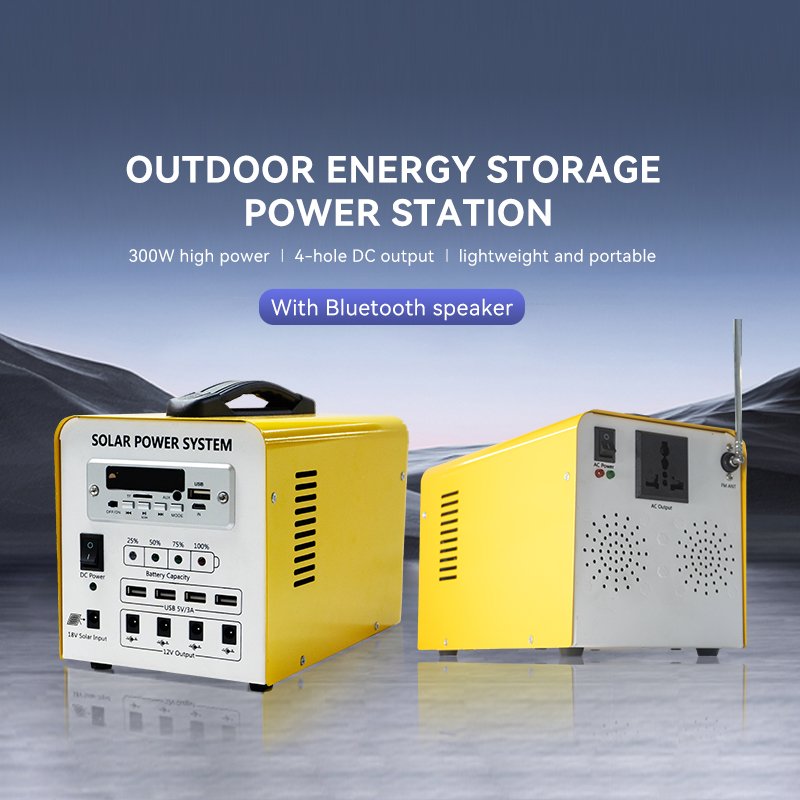 Solar Energy System 2 Lamps Bulb Home Outdoor Solar Panel Rechargeable Lighting USB Phone Charge Power Storage Solar Light Kits