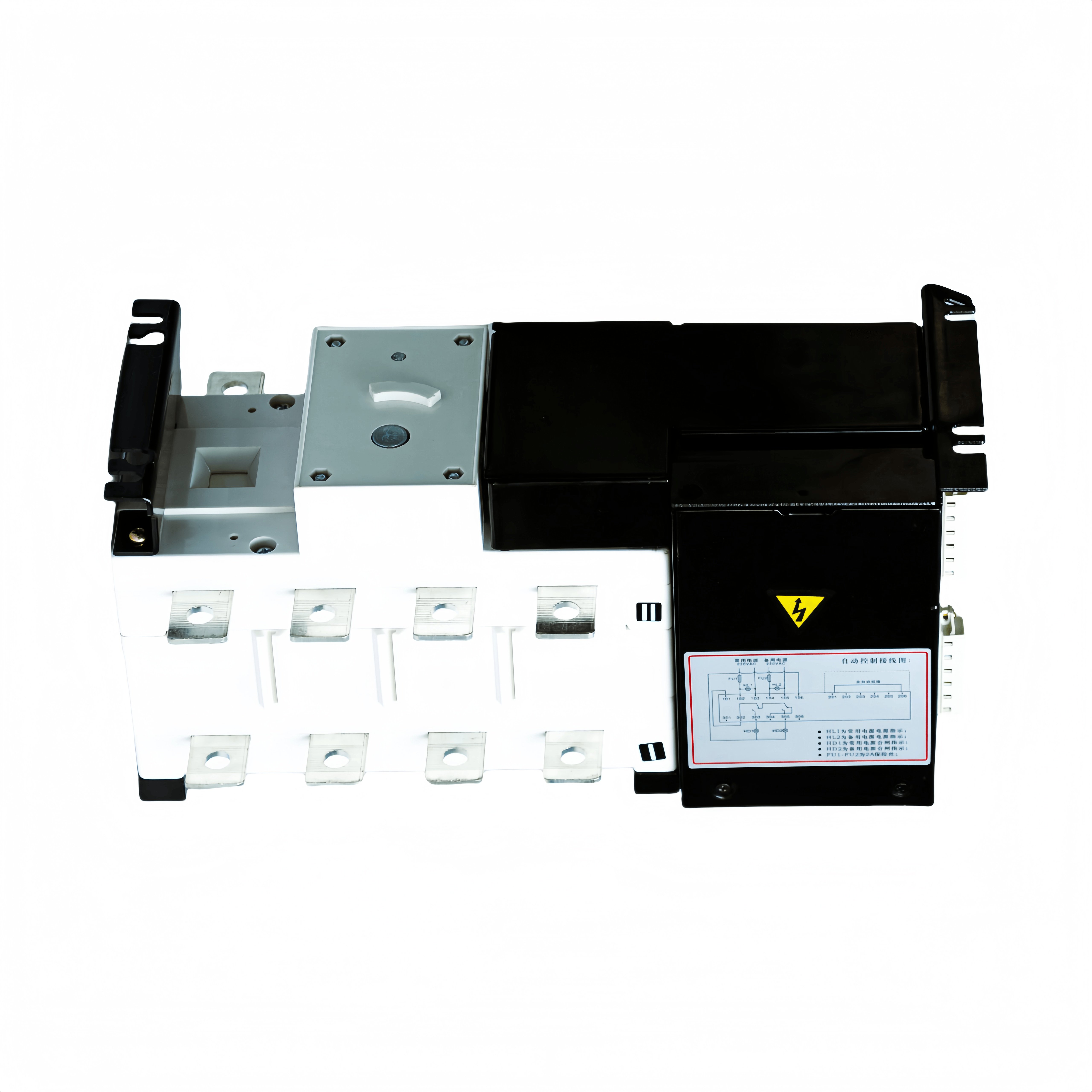 Best-selling 100A ATS 4P 3 Phase Automatic Transfer Switch for Generator 250A PC Class industry Use 4 Pole