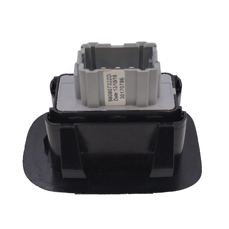 98080732ZD for PEUGEOT 2008 Factory of Origin Rear Door Glass Lifter Switch Assembly Black Light Tinted Window Control