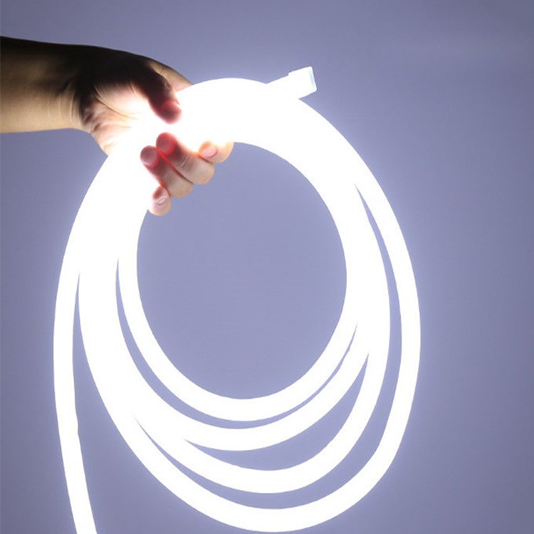 Wholesale Waterproof Led Rgb Neon Flexible Silicone Tube Cover Led Strip Rope Light Led Rgb