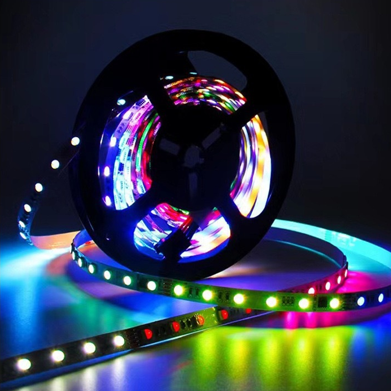 Aluminum LED Underglow Kit for Car Exterior Neon Accent Underglow Lights Rigid Waterproof Strip Lights Multicolor RGB Light Bars