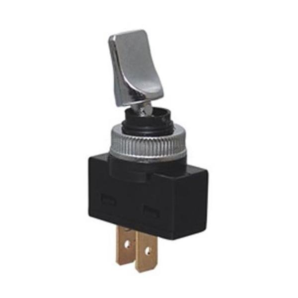 High Current 12V 20A Auto Toggle Switch Plastic/Metal ON-OFF Toggle Switch with Indicator and Solder Terminals for Marien Car