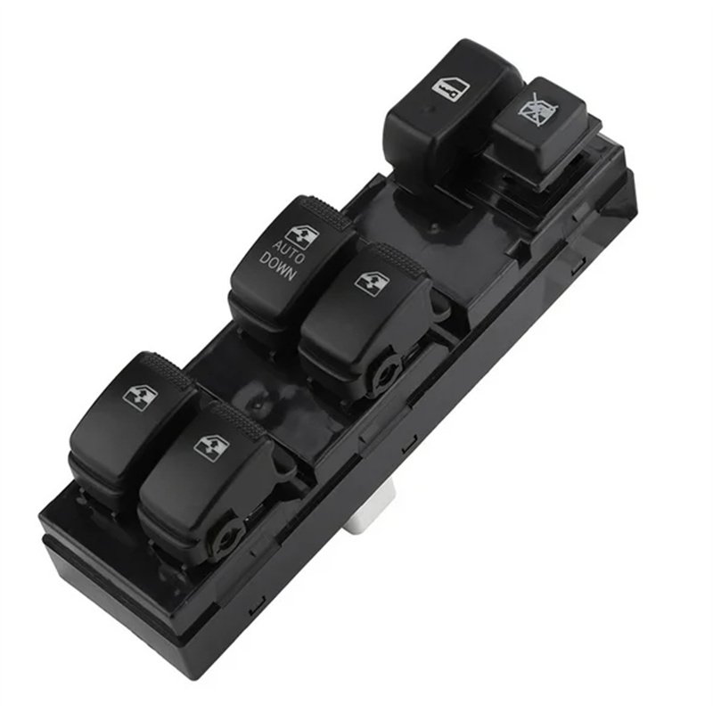 Power Window Switch Button Control Switch Main Window Switch Driver Side Compatible for Hyundai TUCSON 04-10 Year 93570-2E000
