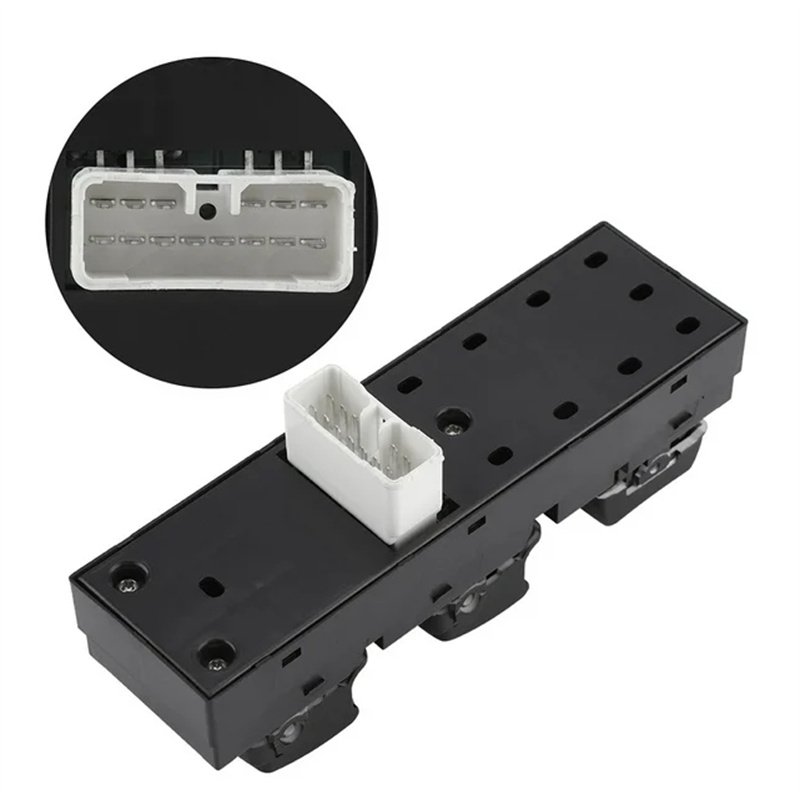Power Window Switch Button Control Switch Main Window Switch Driver Side Compatible for Hyundai TUCSON 04-10 Year 93570-2E000