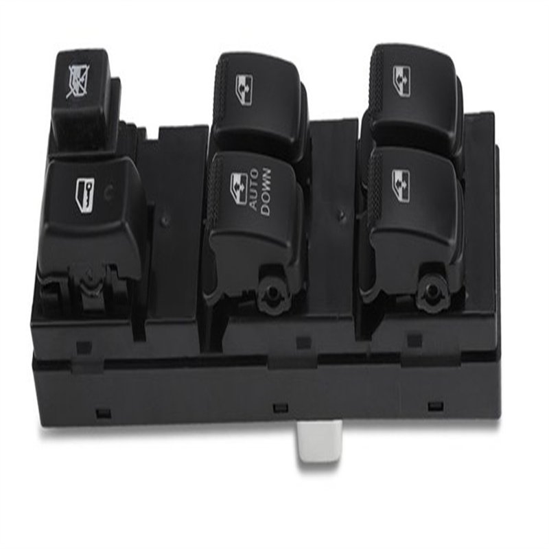 Power Window Switch Button Control Switch Main Window Switch Driver Side Compatible for Hyundai TUCSON 04-10 Year 93570-2E000