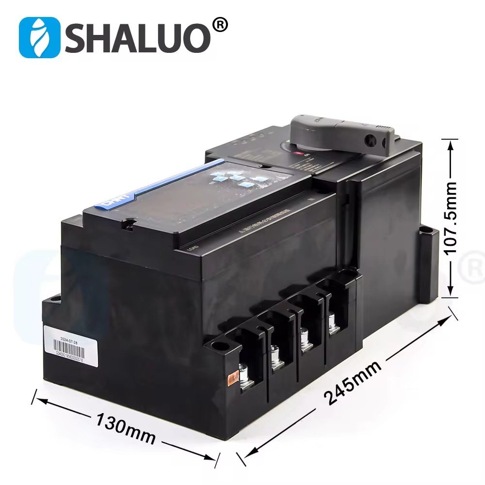 ATS NXZ-125/4A 4P 100A 125A With Display Control Auto Switches QR Code APP Operation CHNT Dual Power Automatic Transfer Switch
