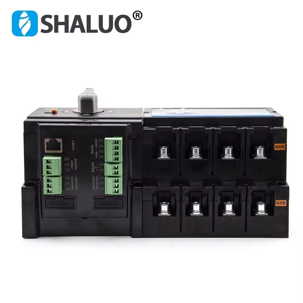 ATS NXZ-125/4A 4P 100A 125A With Display Control Auto Switches QR Code APP Operation CHNT Dual Power Automatic Transfer Switch