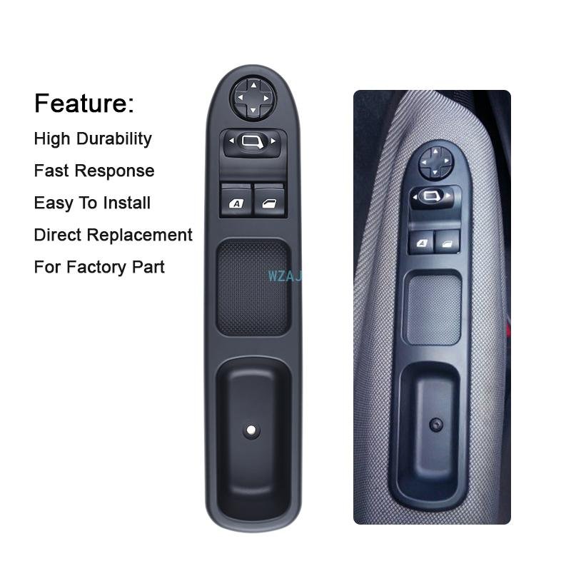 Hot Sales Front Left Drive Side Window Switch 6554.QC for Peugeot 207 2007-2012