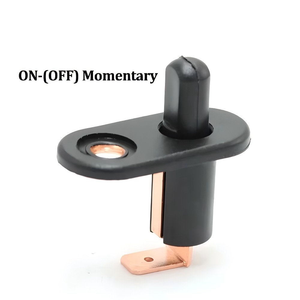 20A 12VDC Industrial Car Alarm Door Pin Switch Momentary Auto Push Button ON/OFF for Car Door