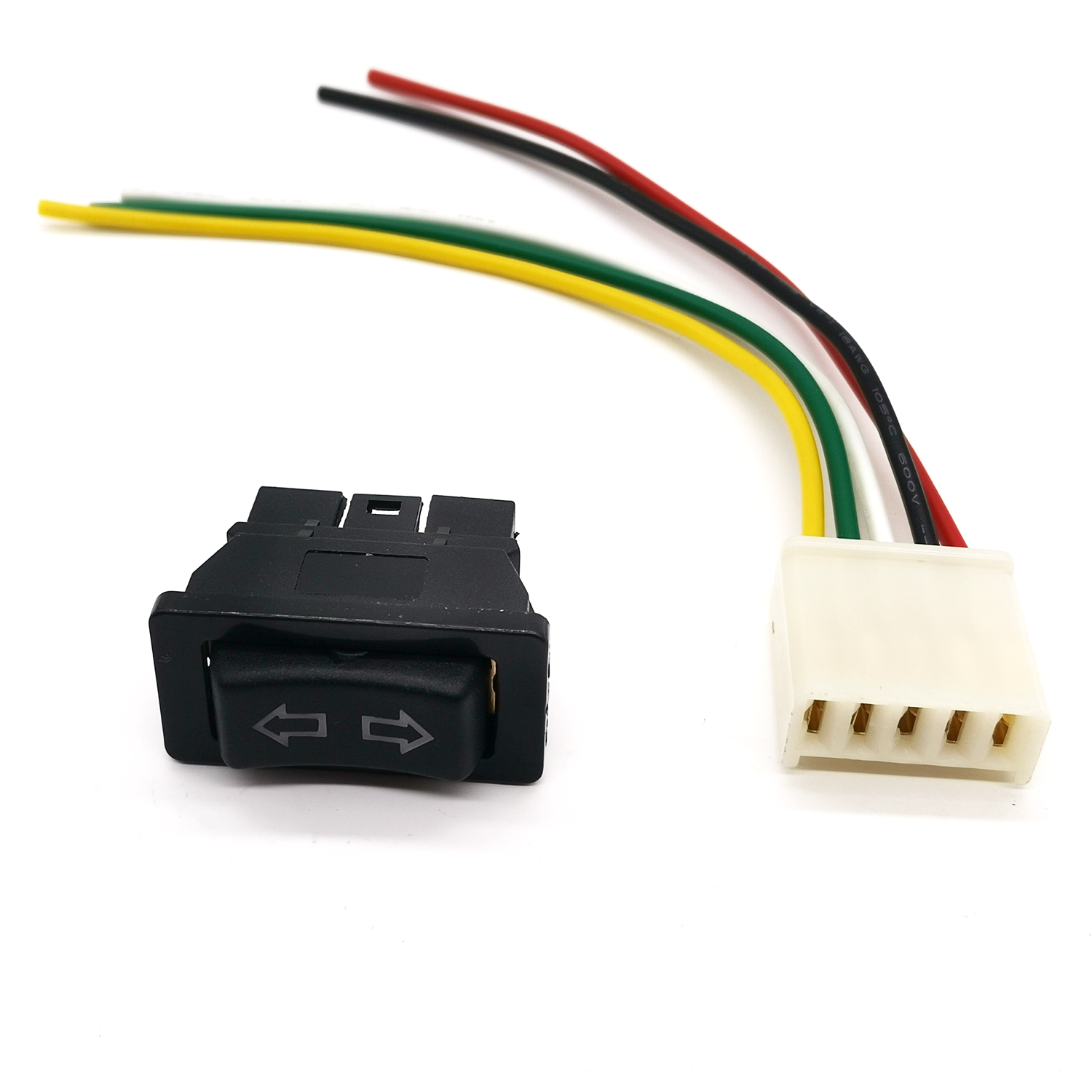 HISPORT Universal Window Switch Connector 5pin Window Regulator Switch