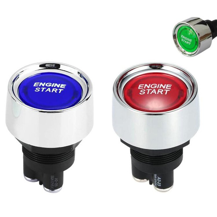 Universal Red 12V Car Auto Ignition Engine Start Switch Push Button Race Starter