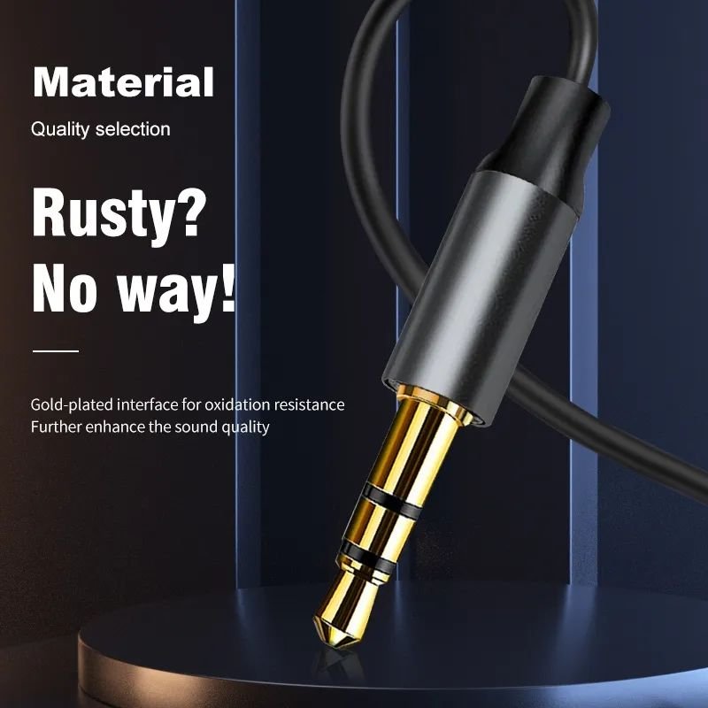 Bluetooth Receiver Car Kit 5.2 Wireless USB Dongle to 3.5mm Jack AUX Audio Music Adapter Mic Handsfree for Car