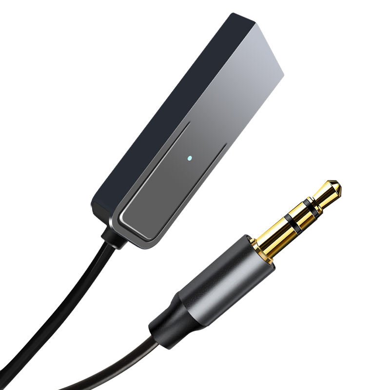 Bluetooth Receiver Car Kit 5.2 Wireless USB Dongle to 3.5mm Jack AUX Audio Music Adapter Mic Handsfree for Car