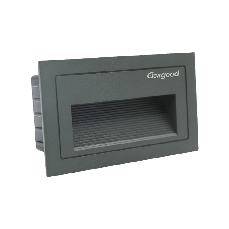 Outdoor Indoor Waterproof IP65 128*75 Smart Recessed Motion Sensor Step Lights Side Staircase Led Stair Wall Light