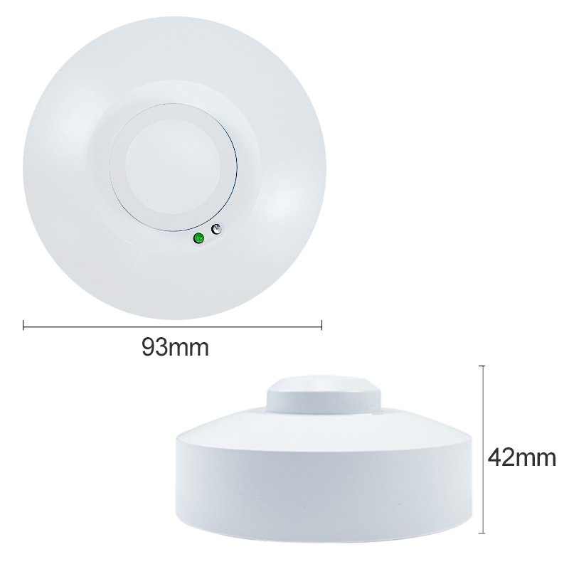 220V 5.8 GHz Auto Induction Microwave Radar Ceiling Mounted 360 Degree Adjustable Occupancy Motion Sensor Light Switch