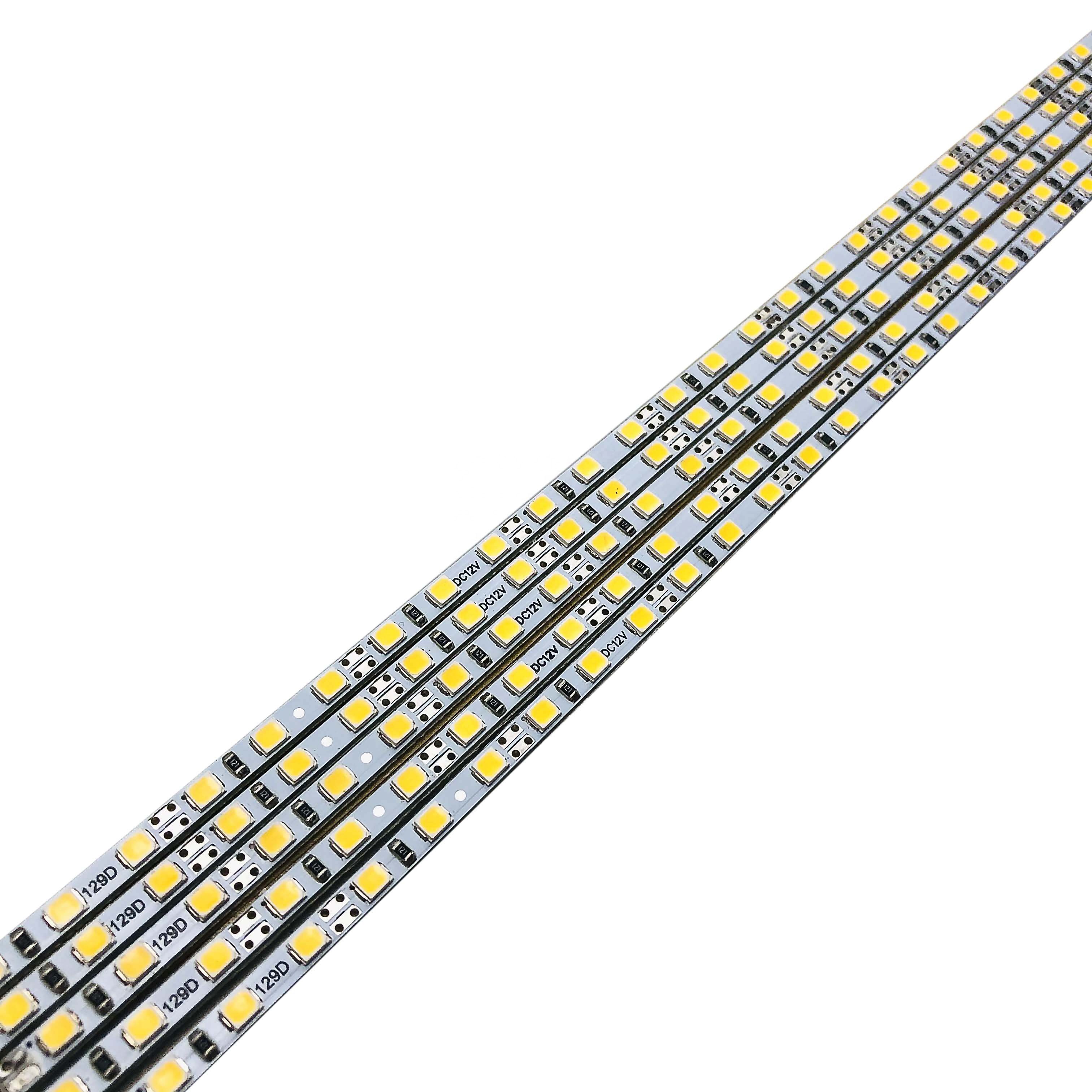 High Lumen Slim 4mm Light Box Smd2835 5630 Led Hard Strip 4mm 72led 96led 120led/m Rigidy bar Light