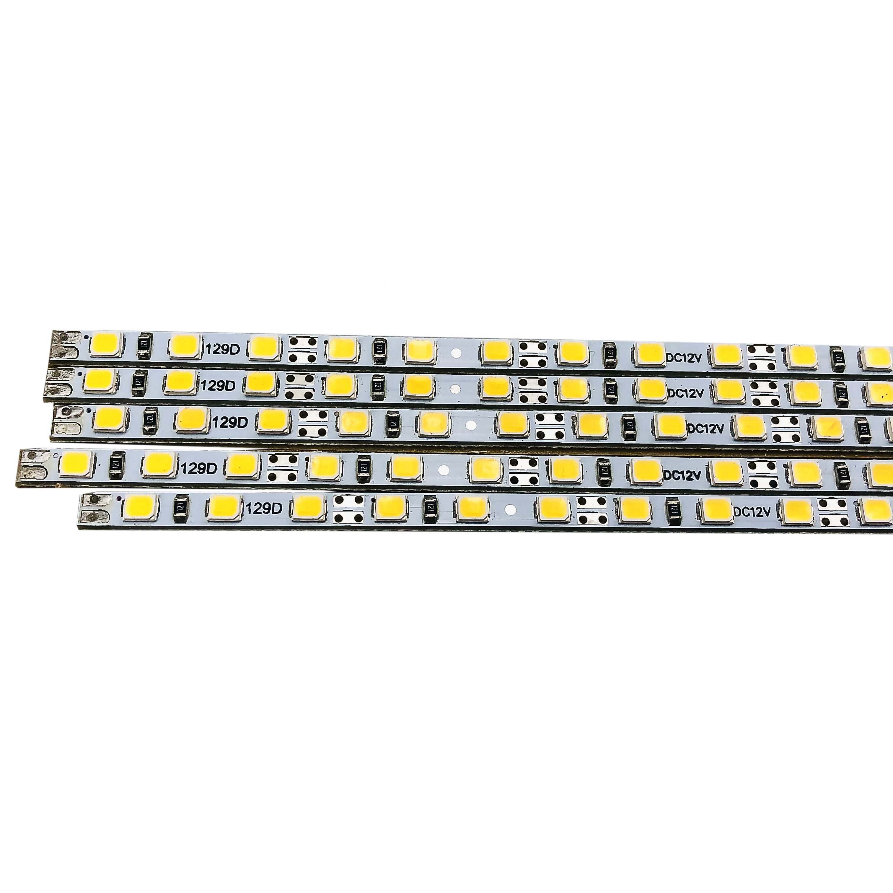 High Lumen Slim 4mm Light Box Smd2835 5630 Led Hard Strip 4mm 72led 96led 120led/m Rigidy bar Light