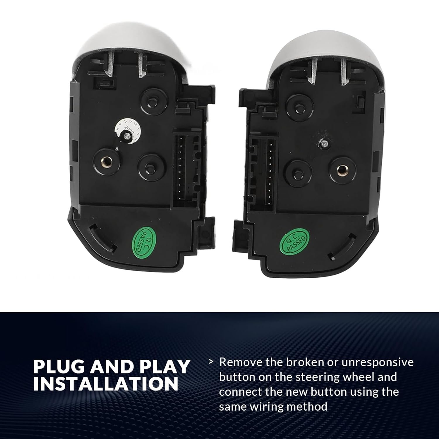 Car Control Button Steering Wheel Switches Set for Range Rover Vogue / Sport 2014-2017 Car Interior Auto Accessories