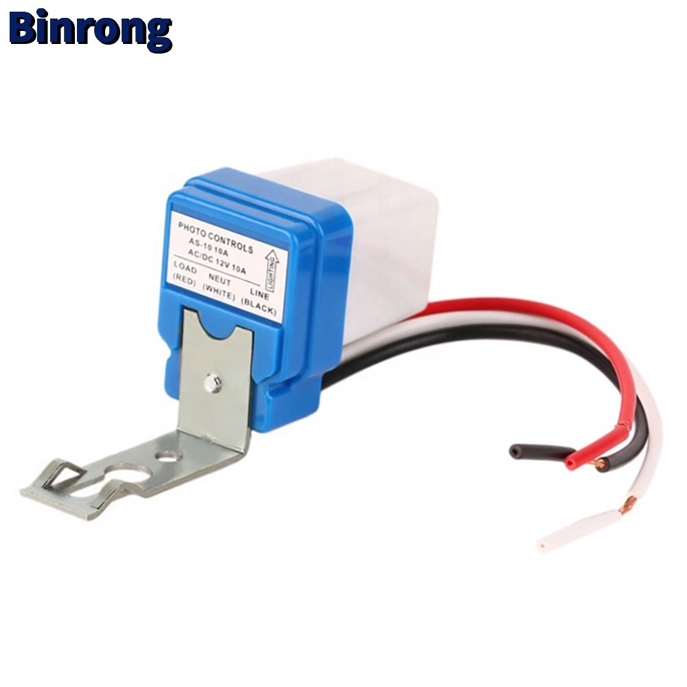 AS-10 AC220V 10A Auto on Off Photocell Street Light Photoswitch Sensor Switch