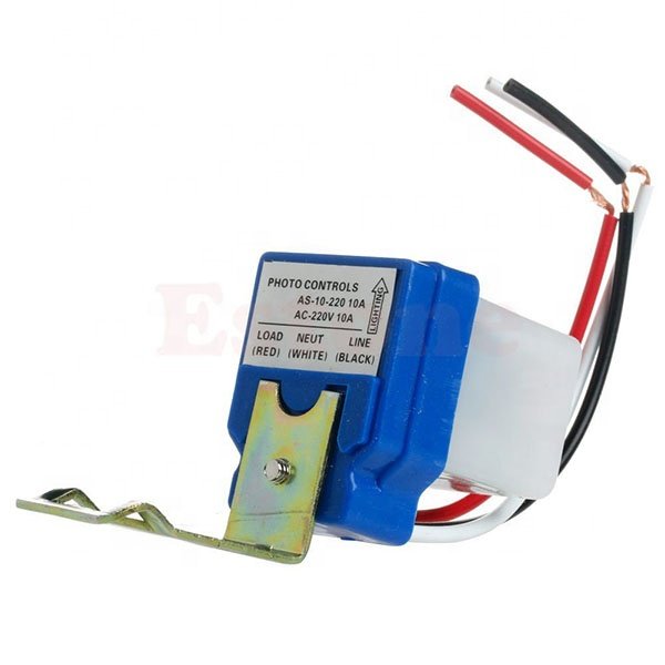 AS-10 AC220V 10A Auto on Off Photocell Street Light Photoswitch Sensor Switch