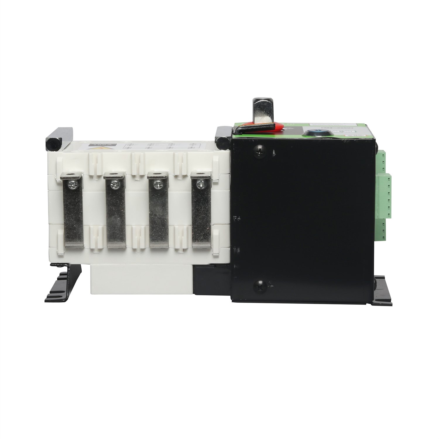 Pole Automatic Transfer Switch Fast Switching Dual Power SGMPOW ATS SUQ3-100A Fire Control 100 Amp 4 PC 1 YEAR Mini Din Power 4p