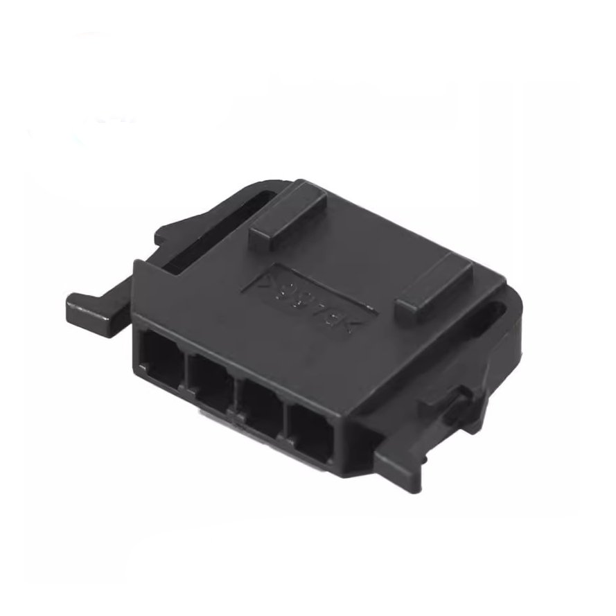 4 Hole Car Starter Unsealed Socket With Terminal Auto Brake Light Switch Plug 4D0972704 191972704 1-929591-1