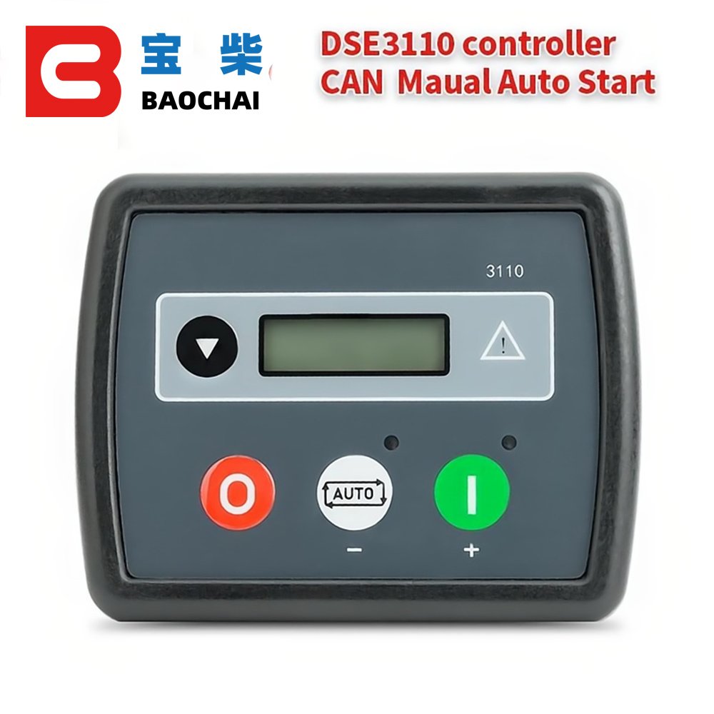 Deep Sea Dse3110 MPU Manual Auto Start Stop Switch LCD Digital Control Panel Genset Parts Generator Controller