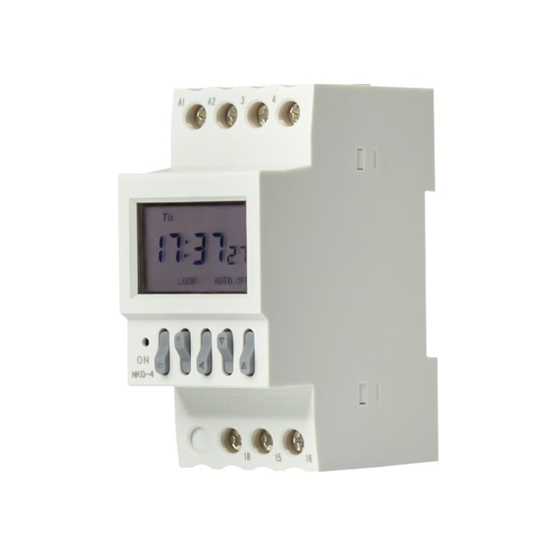 Din Rail Timer Intelligent Microcomputer Auto Bell Ring Timer Controller Time Switch School Bell Auto Control with 40 Groups