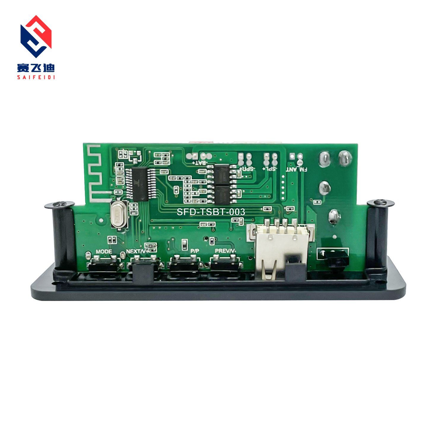 Hot Selling USB 3.7V 5V MP3 Player Bluetooth Module Amplifier Decoder Board MIC Kit For Music Speaker Radio