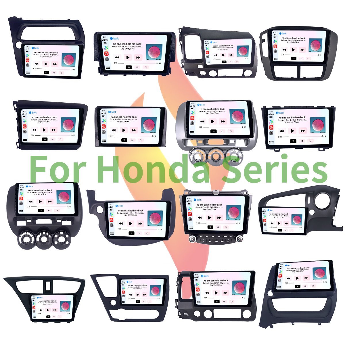 Car Radio Frame 9 Inch Dash Kit Car DVD Player Fascia Frame for 2000-2017 Toyota Camry GPS Frame Kit