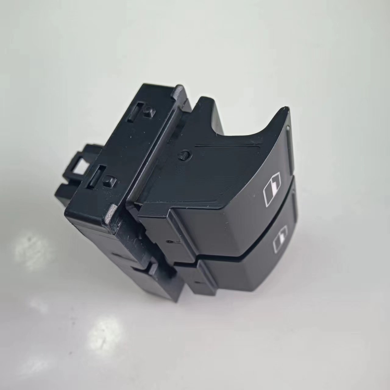Chrome Power Master Window Switch Button 5K3959857 5ND959855 Compatible for VW Passat B6 Eos Golf 5 6 R32 GTI MK5 MK6