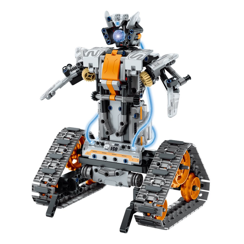 Manufacturer 4 in 1 RC 2.4G Toy Brick Building Car RC Trucks Bluetooth Remote Control Car Kit with APP Programming