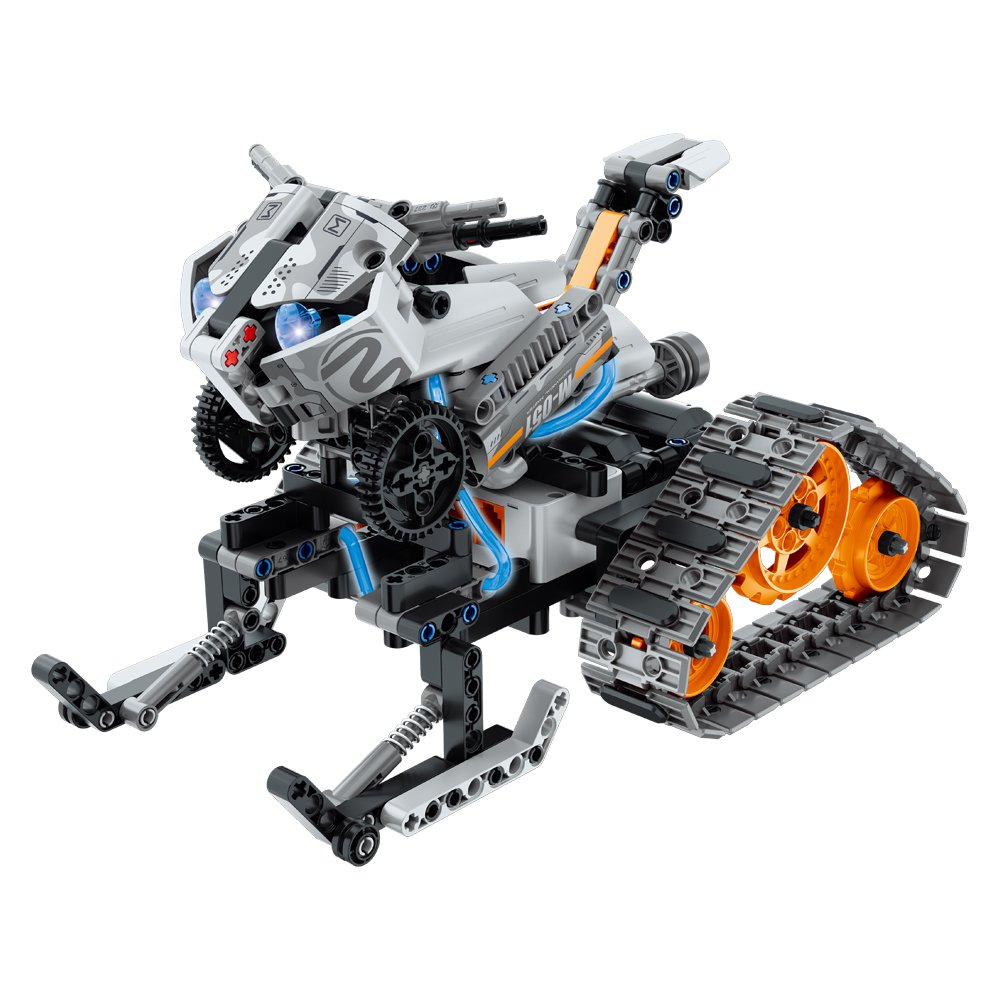 Manufacturer 4 in 1 RC 2.4G Toy Brick Building Car RC Trucks Bluetooth Remote Control Car Kit with APP Programming