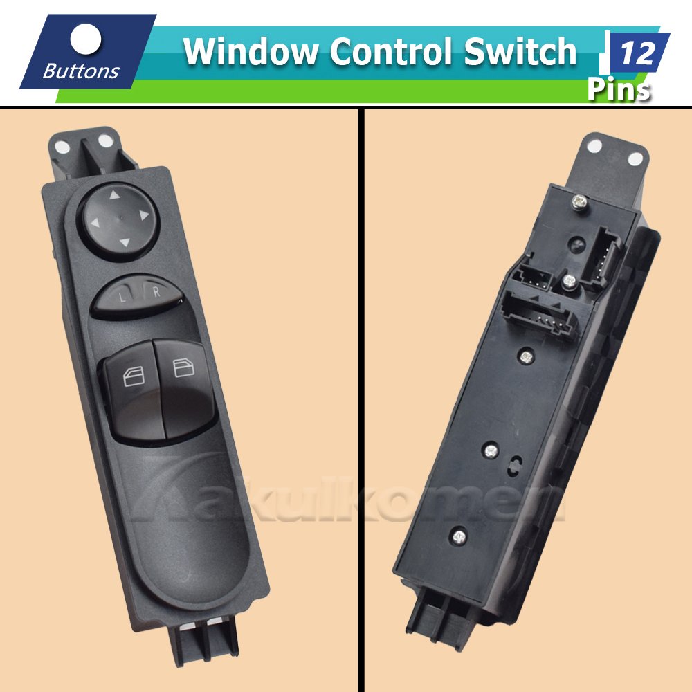 For Mercedes Sprinter W906 VW Crafter Master A9065451213 WS532 9065451213/ 2E0 959 Power Window Switch New FRONT LEFT
