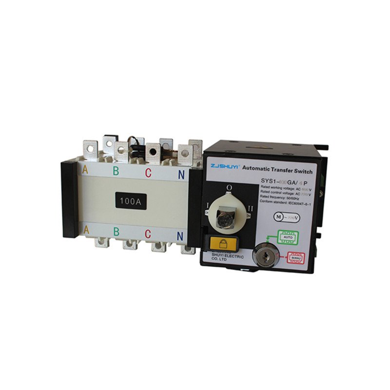 100a Generator 4p Dual Power Automatic Transfer Switch Ats