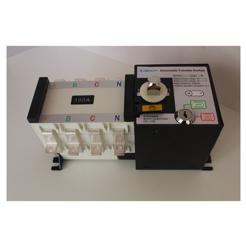100a Generator 4p Dual Power Automatic Transfer Switch Ats