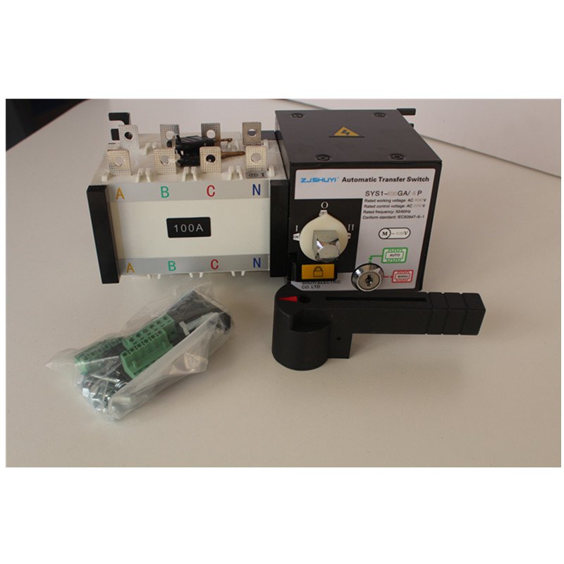 100a Generator 4p Dual Power Automatic Transfer Switch Ats