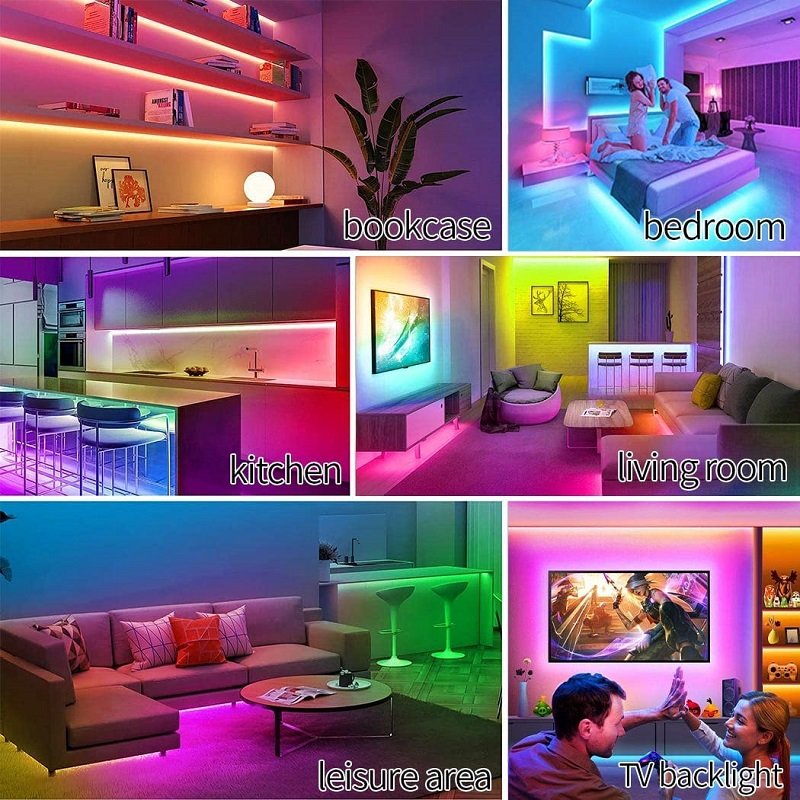 Addressable WS2812b WS2812 Tira Led WS 2812 IC 5V 30led 60led 144led 30 60 144 Pixel IP65 IP67 IP68 Waterproof RGB LED Strip