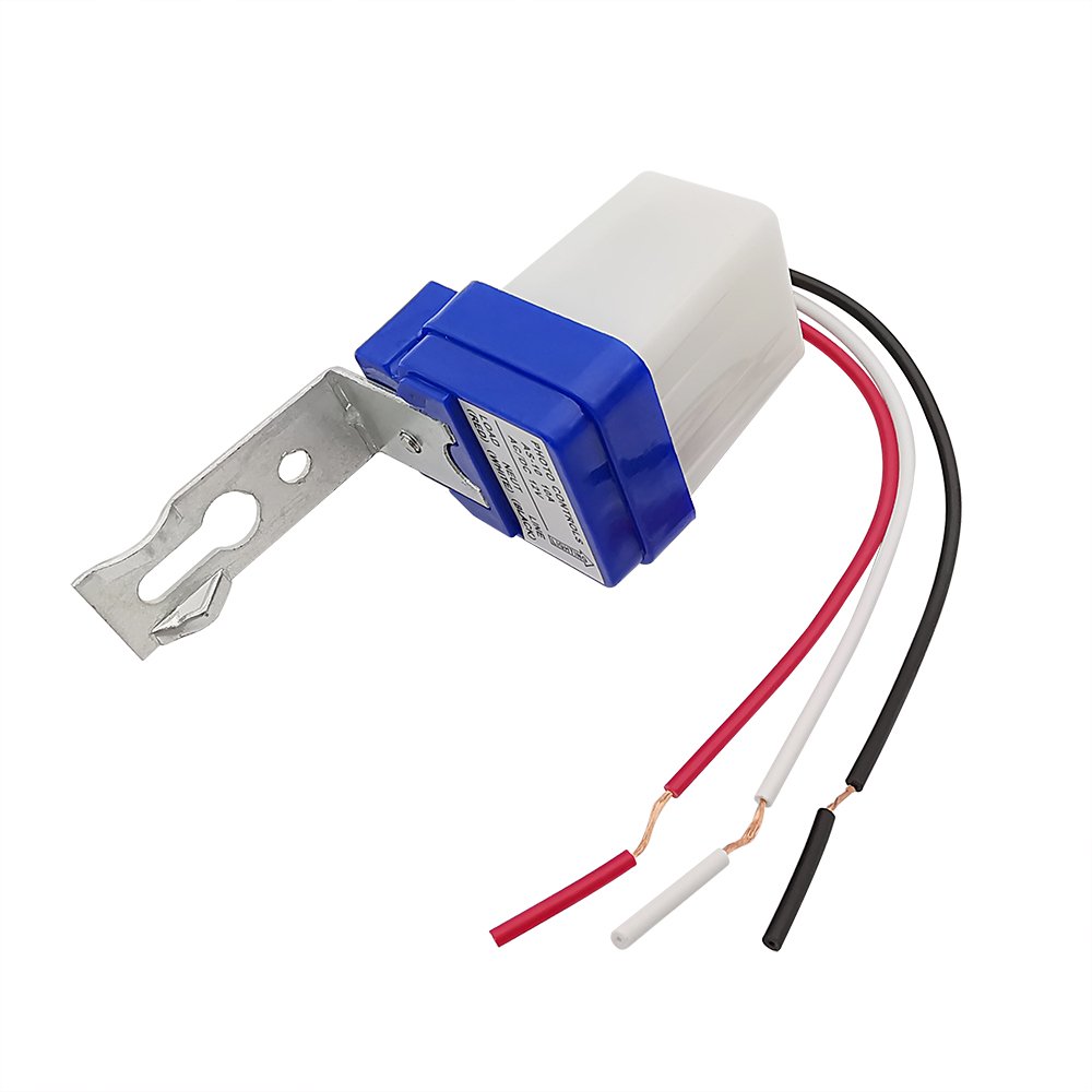 1Pcs 10A Photoswitch Sensor Switch Automatic Auto on Off Photocell Street Light Control Universal DC/AC 12V 24V 110V 220V
