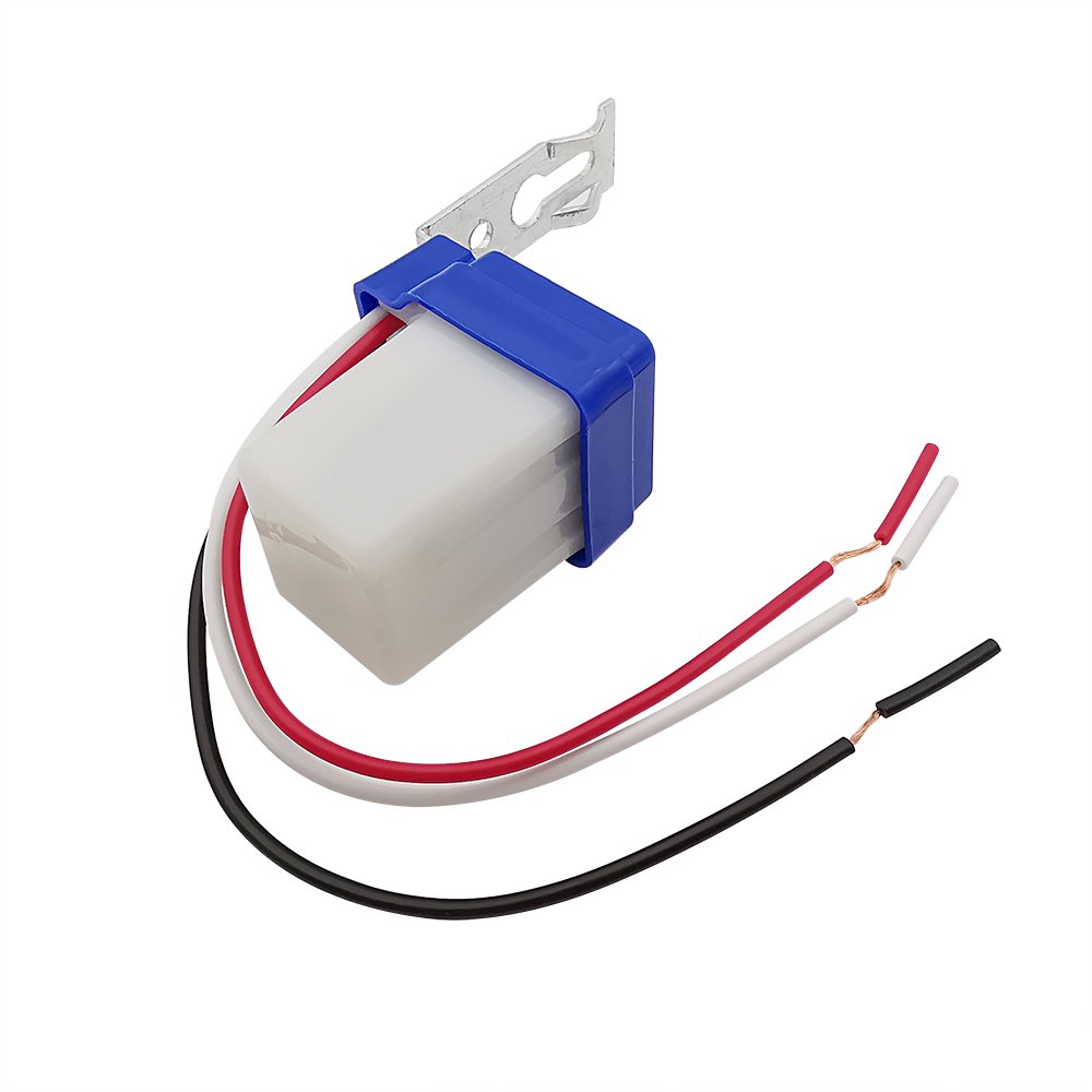 1Pcs 10A Photoswitch Sensor Switch Automatic Auto on Off Photocell Street Light Control Universal DC/AC 12V 24V 110V 220V