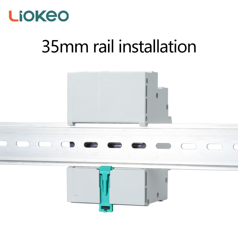 Din Rail 2P 4P ATS Millisecond Level 220V Dual Power Automatic Transfer Switch Electrical Selector Switches Uninterrupted Power