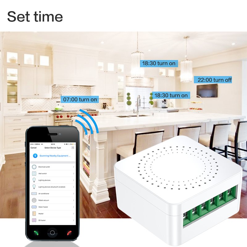 Universal Switch Tooya BSD17 Tuya Wifi Mesh No Energy Monitor 10a Support Any Smart Home Solution Custom Smart Wifi Switch