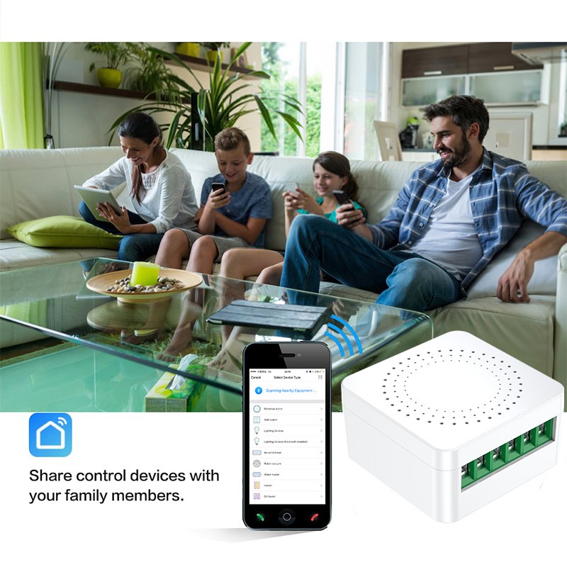 Universal Switch Tooya BSD17 Tuya Wifi Mesh No Energy Monitor 10a Support Any Smart Home Solution Custom Smart Wifi Switch