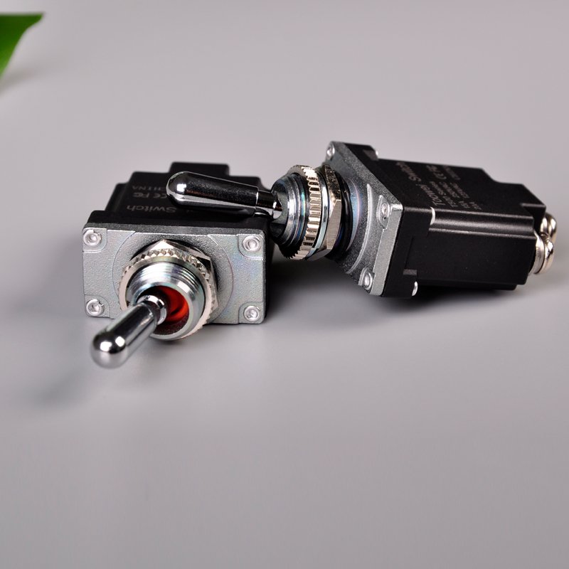 T501BL Screw Insert Terminal Single Pole ON-ON Toggle Switch Auto Reset Toggle Switch