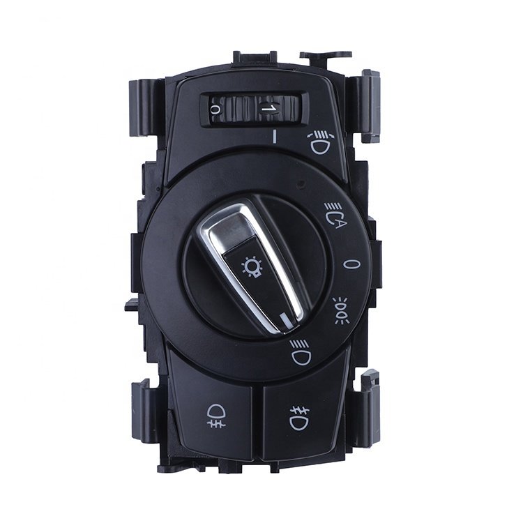 61319169406 6131-9169-406 ZHIPEAK Auto Headlight Switch Button for BMW 1 E88 E82 3 E90 E91 E92 E93 X1 E84