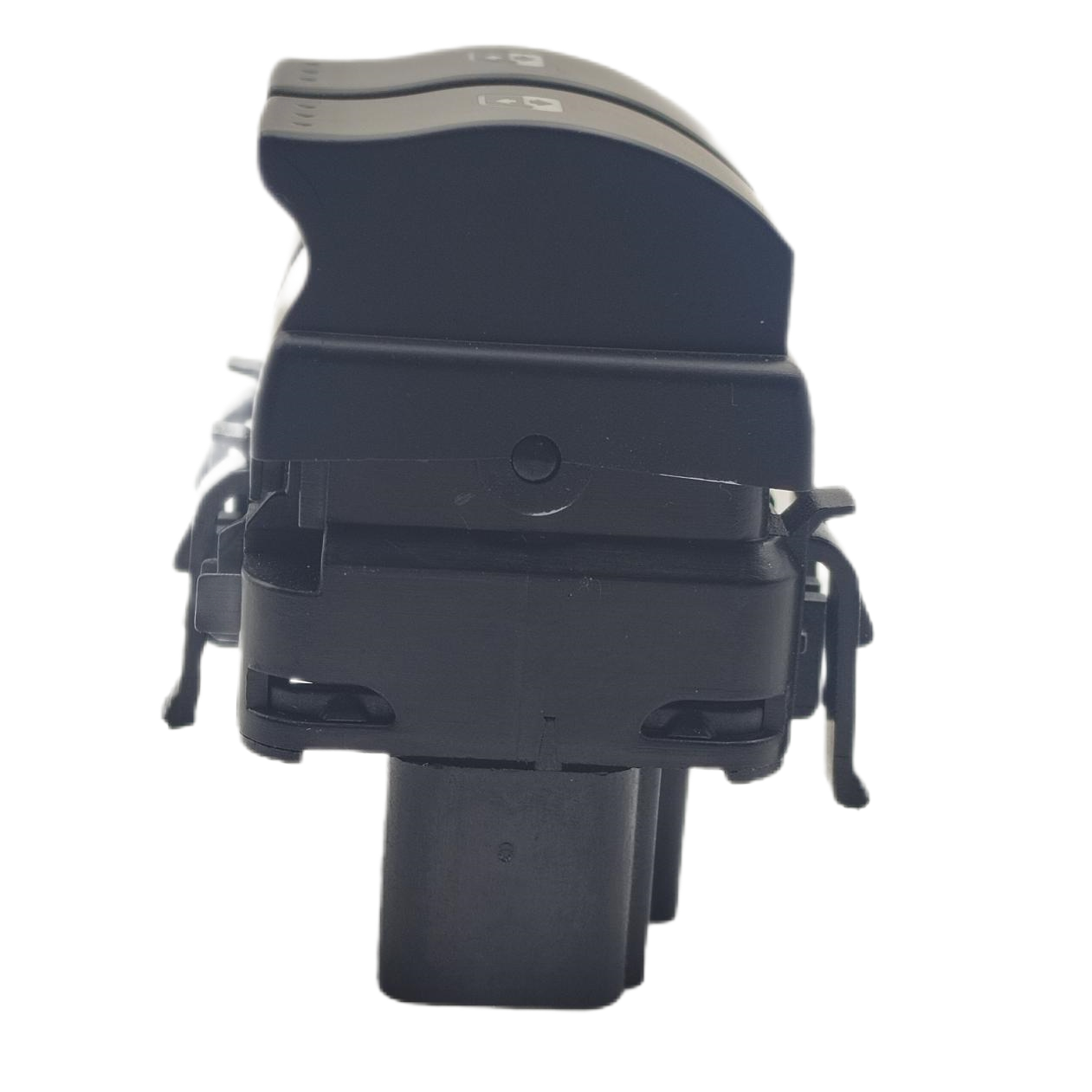JHB056C 8200060045 8200 060 045 Scenic Megane Car Window Lifter Switch Black Bottom Red Light Double Button ABS Plastic