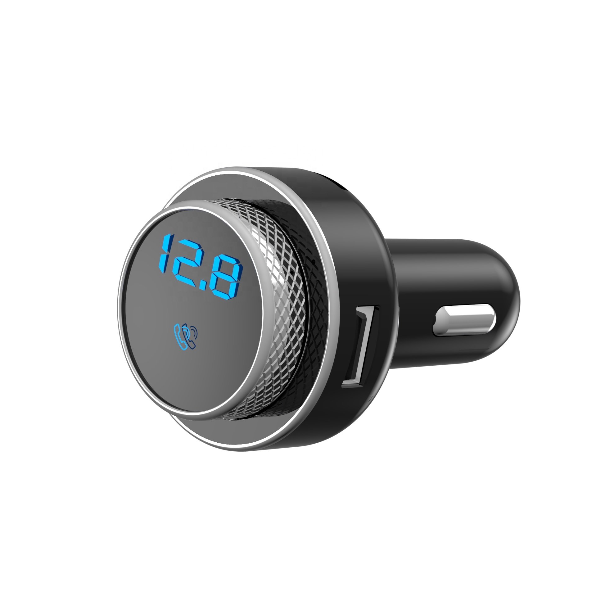 Hot Selling Products 2024 Yopin Gc16 Wireless bluetooth Car Kit FM Transmitter Bluetooth Radio MP3 Player Dual USB Charger