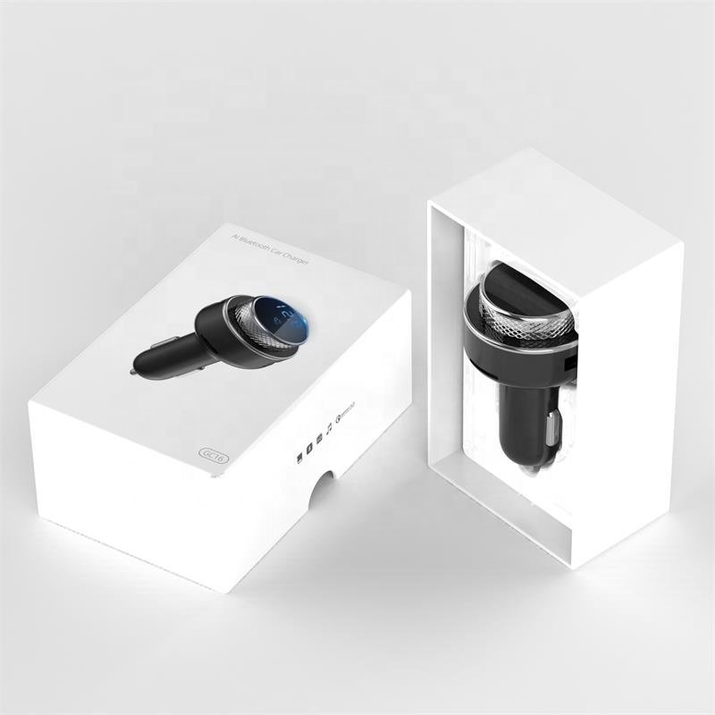 Hot Selling Products 2024 Yopin Gc16 Wireless bluetooth Car Kit FM Transmitter Bluetooth Radio MP3 Player Dual USB Charger
