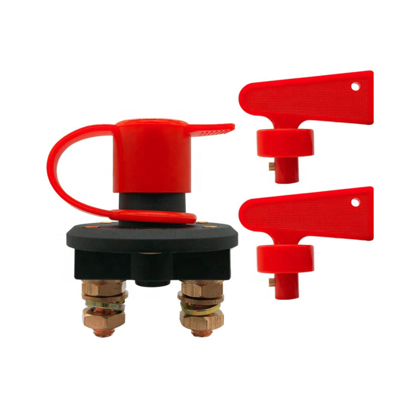 Battery Disconnect Switch, 6V 12V 24V Battery Kill Switch Isolator Cut OFF Power for Marine Car Boat RV ATV Auto Truck Vehicles